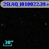 2SLAQ J010022.38+001448.2