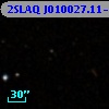 2SLAQ J010027.11-003040.1