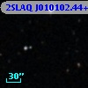 2SLAQ J010102.44+003157.3