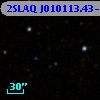 2SLAQ J010113.43-002916.9
