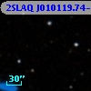 2SLAQ J010119.74-005412.5