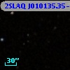 2SLAQ J010135.35-002505.4