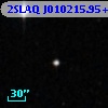 2SLAQ J010215.95+001142.3