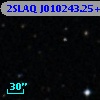 2SLAQ J010243.25+001614.2