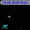 2SLAQ J010245.02-000954.4