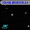 2SLAQ J010258.11-001920.7