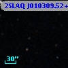 2SLAQ J010309.52+002524.2