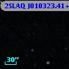 2SLAQ J010323.41+003251.3