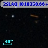 2SLAQ J010350.88+004136.6