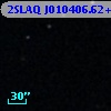 2SLAQ J010406.62+001035.8