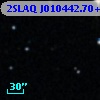 2SLAQ J010442.70+001312.2