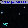 2SLAQ J010455.08+001322.1