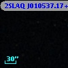 2SLAQ J010537.17+001430.0