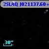 2SLAQ J021137.60+000453.9