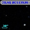 2SLAQ J021139.98-000012.2