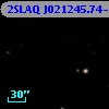 2SLAQ J021245.74-005702.5