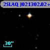 2SLAQ J021302.02+001440.4