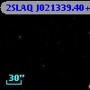 2SLAQ J021339.40+000350.3