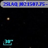 2SLAQ J021507.75-002951.3