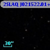 2SLAQ J021522.01+000313.2