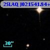 2SLAQ J021541.84+002548.6