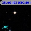 2SLAQ J021602.80+002740.5