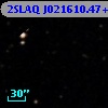 2SLAQ J021610.47+003257.0