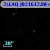 2SLAQ J021612.90+001252.6