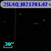 2SLAQ J021701.47+003429.1