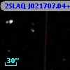 2SLAQ J021707.04+002522.1