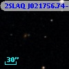 2SLAQ J021756.74-004358.9