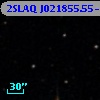 2SLAQ J021855.55-002437.4