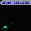 2SLAQ J022115.52+002624.9