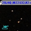 2SLAQ J022132.92+001535.5