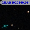 2SLAQ J022140.24-002525.5