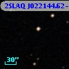 2SLAQ J022144.62-002716.4