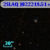 2SLAQ J022218.51+001612.2