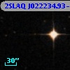 2SLAQ J022234.93-010120.2