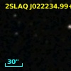2SLAQ J022234.99+001720.3