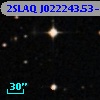 2SLAQ J022243.53-004814.6