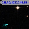 2SLAQ J022248.95-001213.7