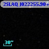 2SLAQ J022255.90+000507.7