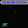 2SLAQ J022325.34-003626.1