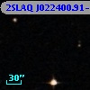 2SLAQ J022400.91-004223.7