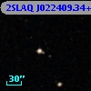 2SLAQ J022409.34+004819.9