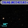 2SLAQ J022422.82+001601.0