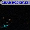 2SLAQ J022426.13+000512.4