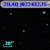 2SLAQ J022432.75-001828.8