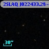2SLAQ J022433.28-004336.5