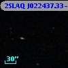 2SLAQ J022437.33-003322.7